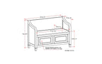 Connaught Entryway Storage Bench