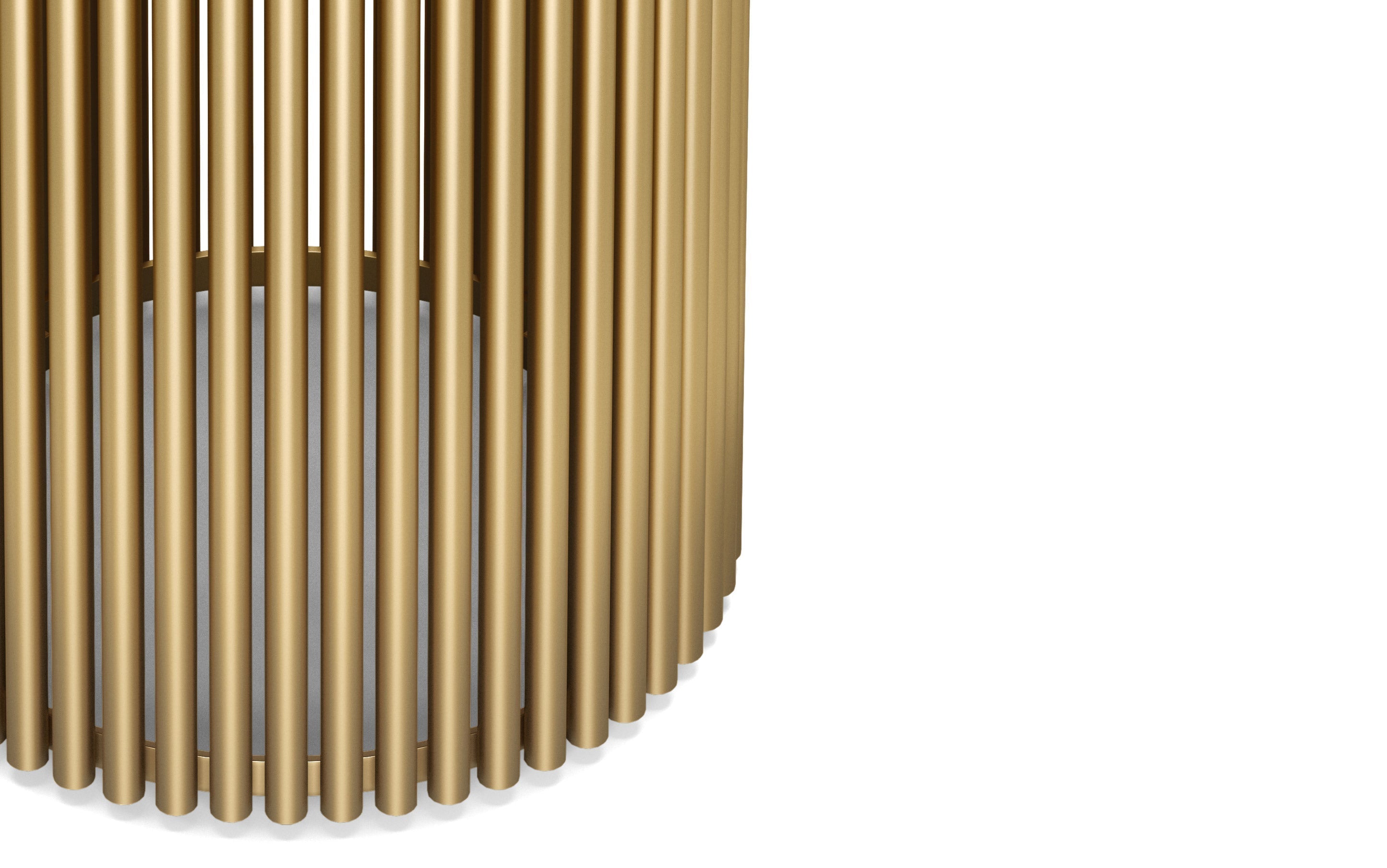 Demy Metal and Wood Accent Table