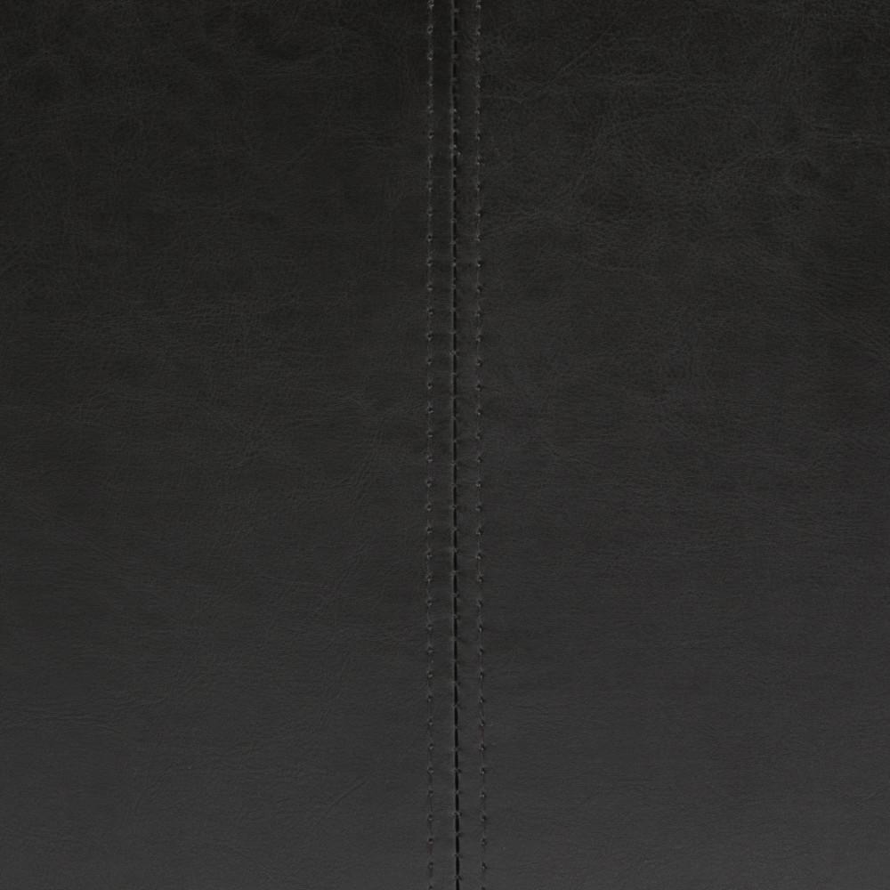 Dover Storage Ottoman in Vegan Leather