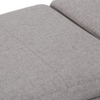 Avalon 3 Trays Ottoman in Linen