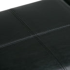 Avalon 3 Trays Ottoman in Vegan Leather