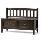 Burlington Entryway Storage Bench with Drawers