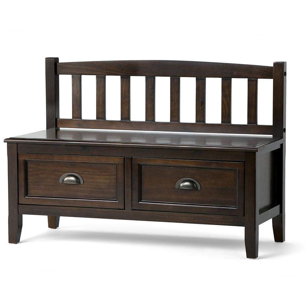 Burlington Entryway Storage Bench with Drawers