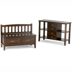 Burlington Entryway Storage Bench with Drawers