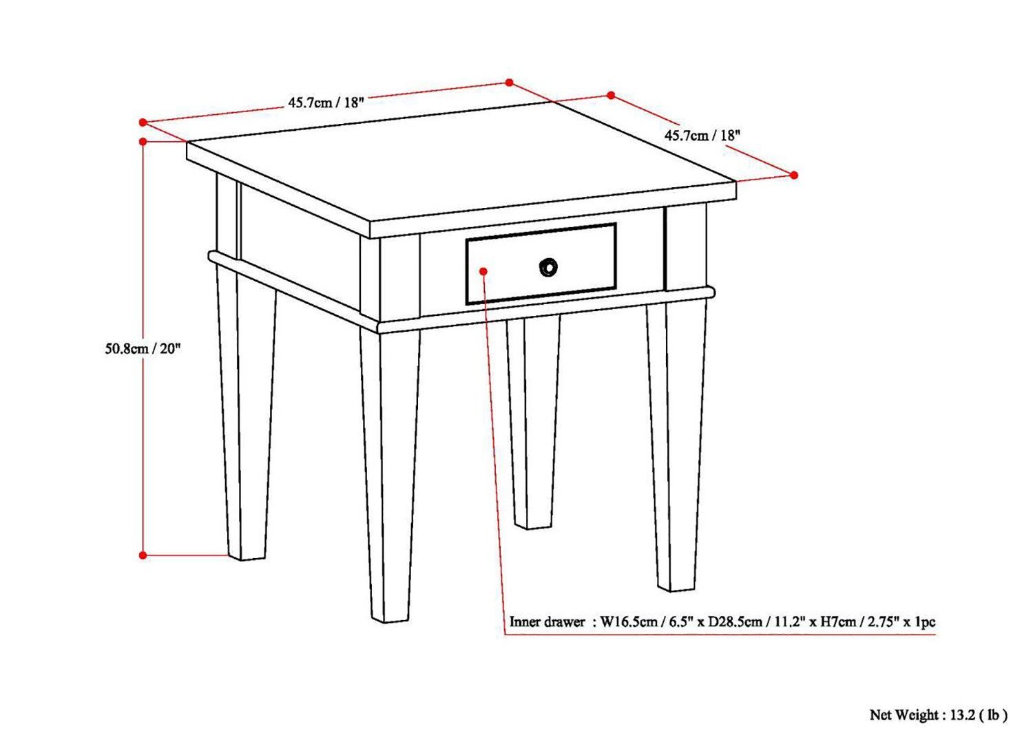 Carlton End Table