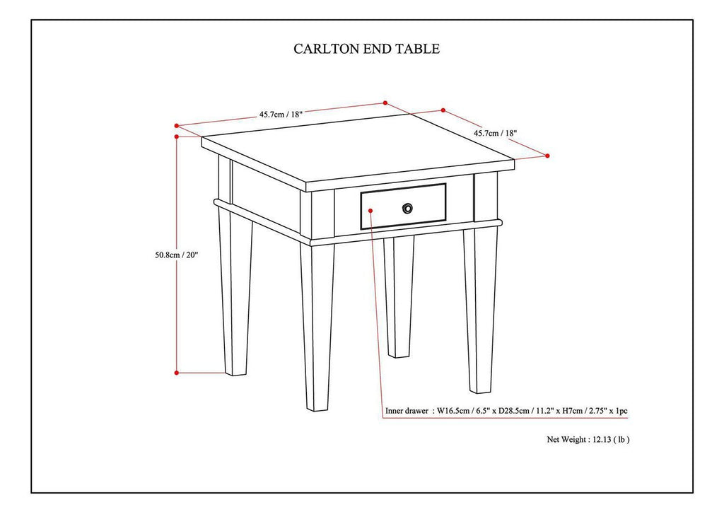Carlton End Table