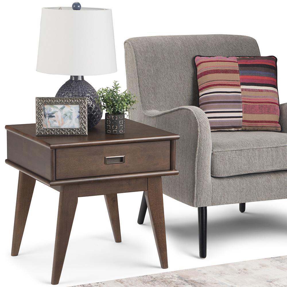 Draper Mid Century End Table