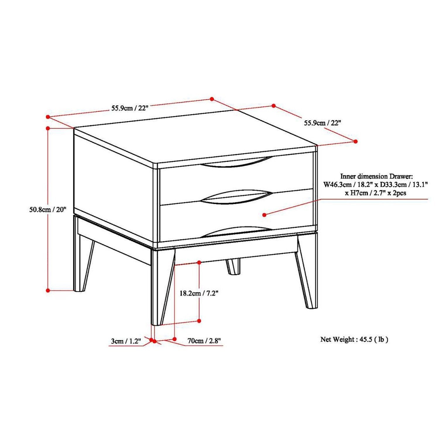 Harper End Table