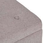 Hamilton Storage Ottoman in Cloud Grey