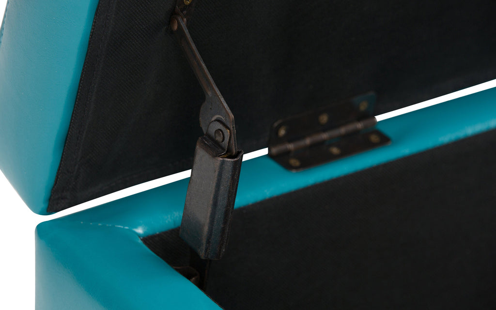 Hamilton Storage Ottoman in Vegan Leather