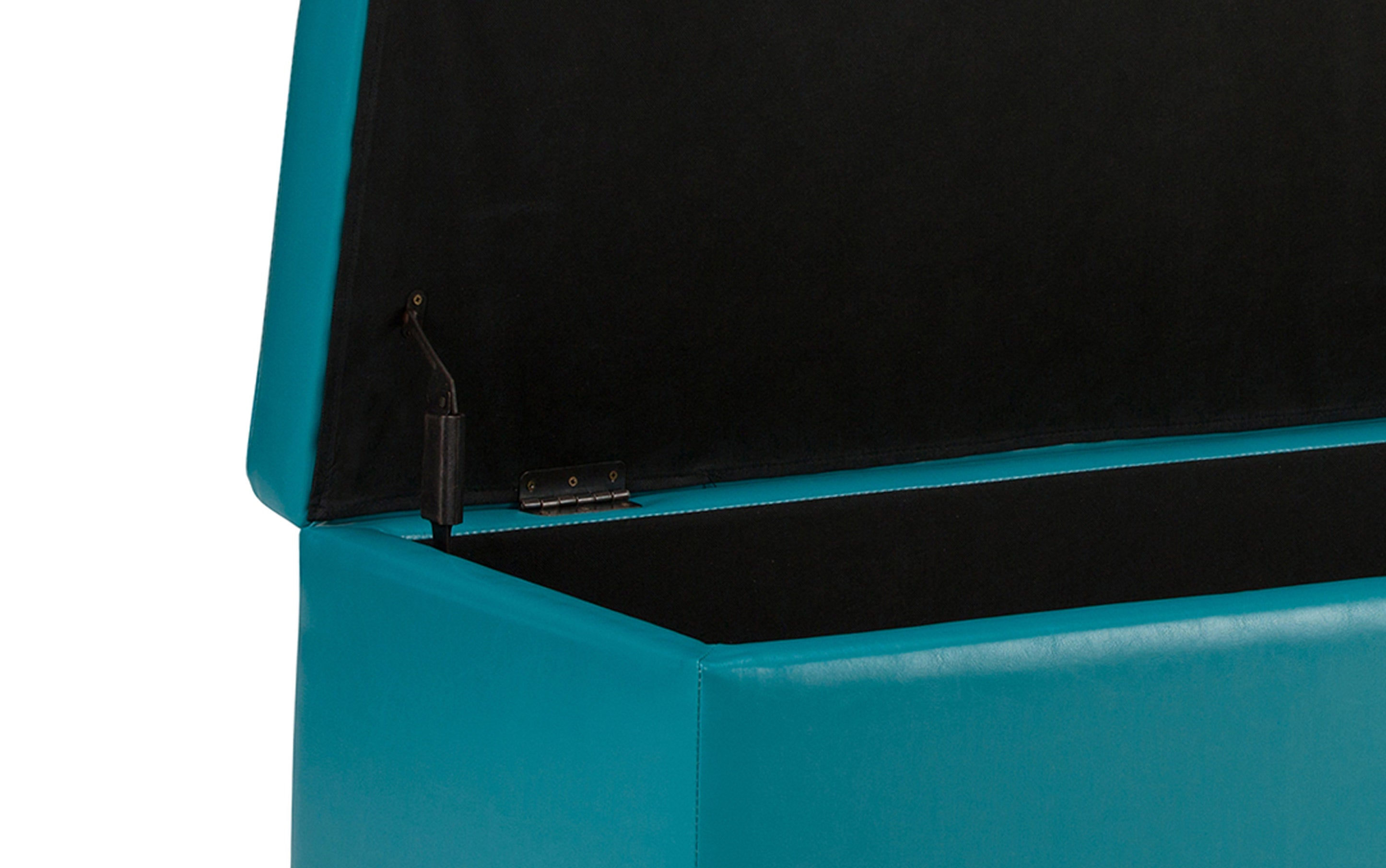 Hamilton Storage Ottoman in Vegan Leather