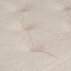 Hamilton Storage Ottoman in Linen