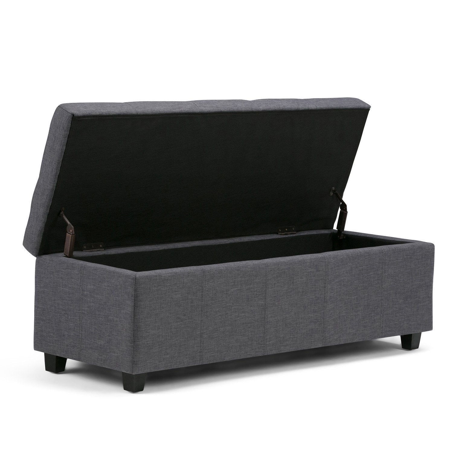 Castleford Storage Ottoman in Linen