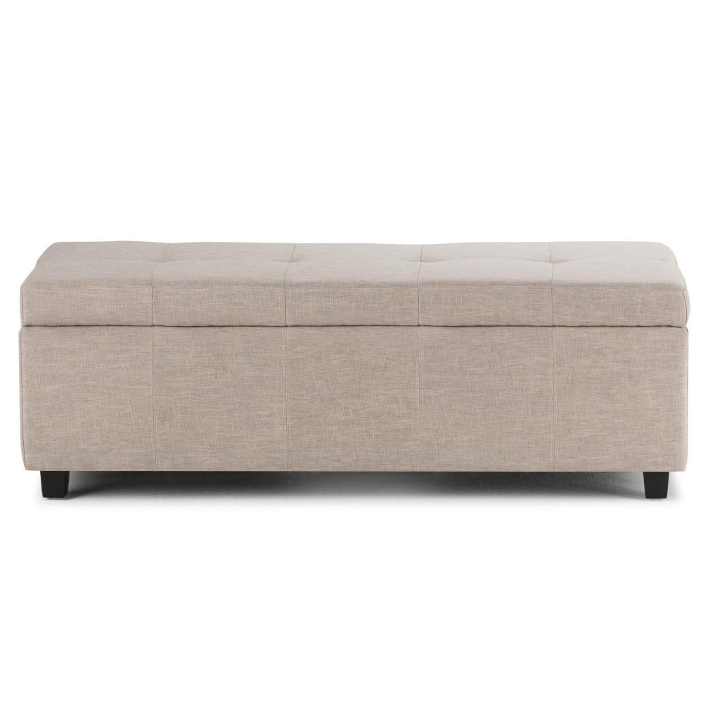 Castleford Storage Ottoman in Natural
