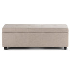 Castleford Storage Ottoman in Natural