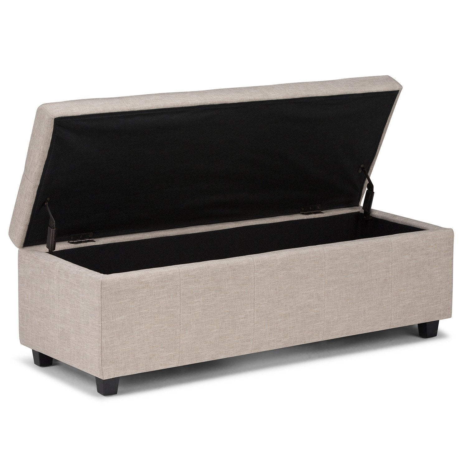 Castleford Storage Ottoman in Natural