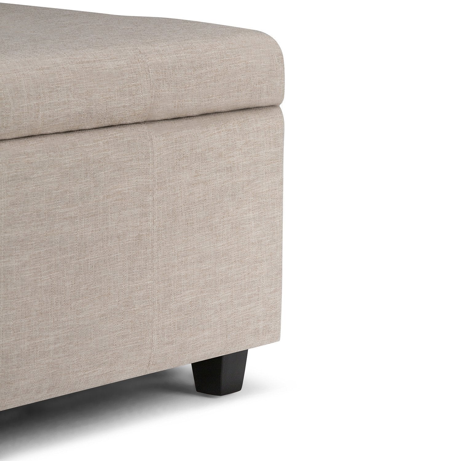 Castleford Storage Ottoman in Natural