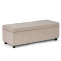 Castleford Storage Ottoman in Natural