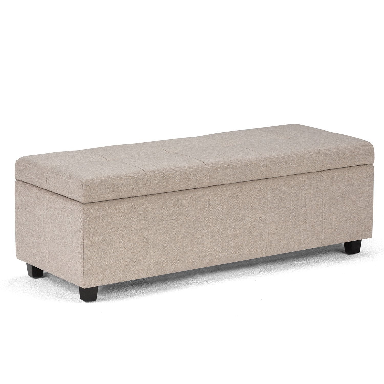 Castleford Storage Ottoman in Natural