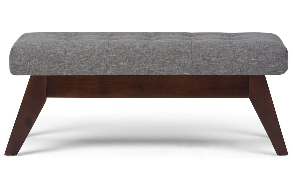 Draper Ottoman Bench in Linen