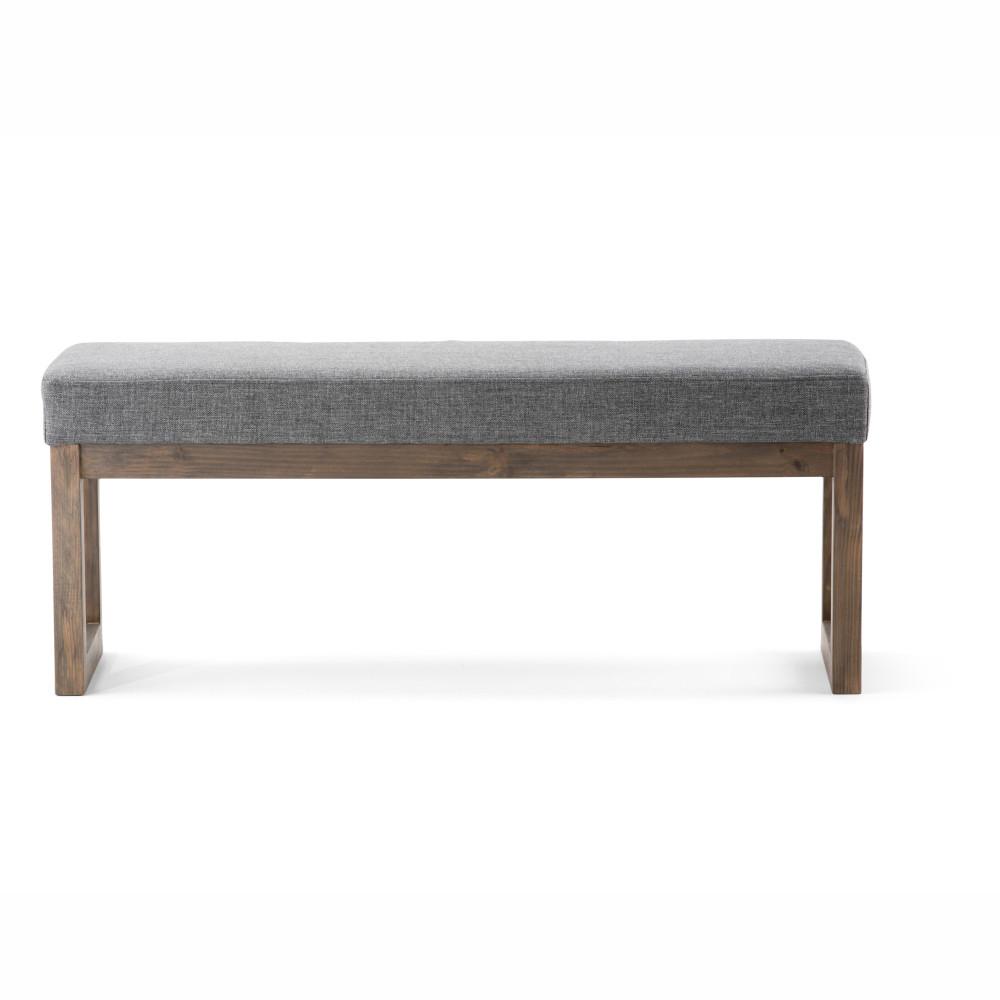Milltown Large Ottoman Bench in Linen