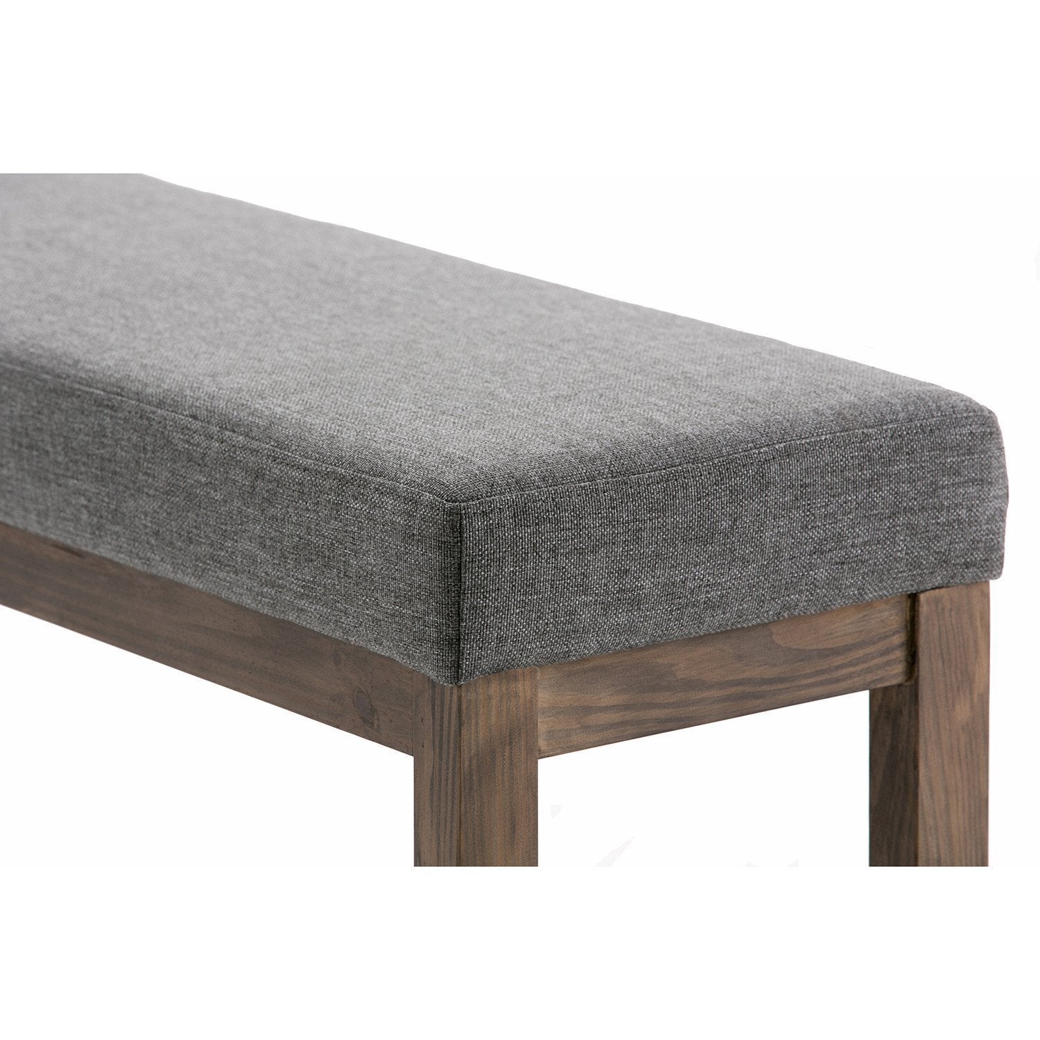 Milltown Large Ottoman Bench in Linen
