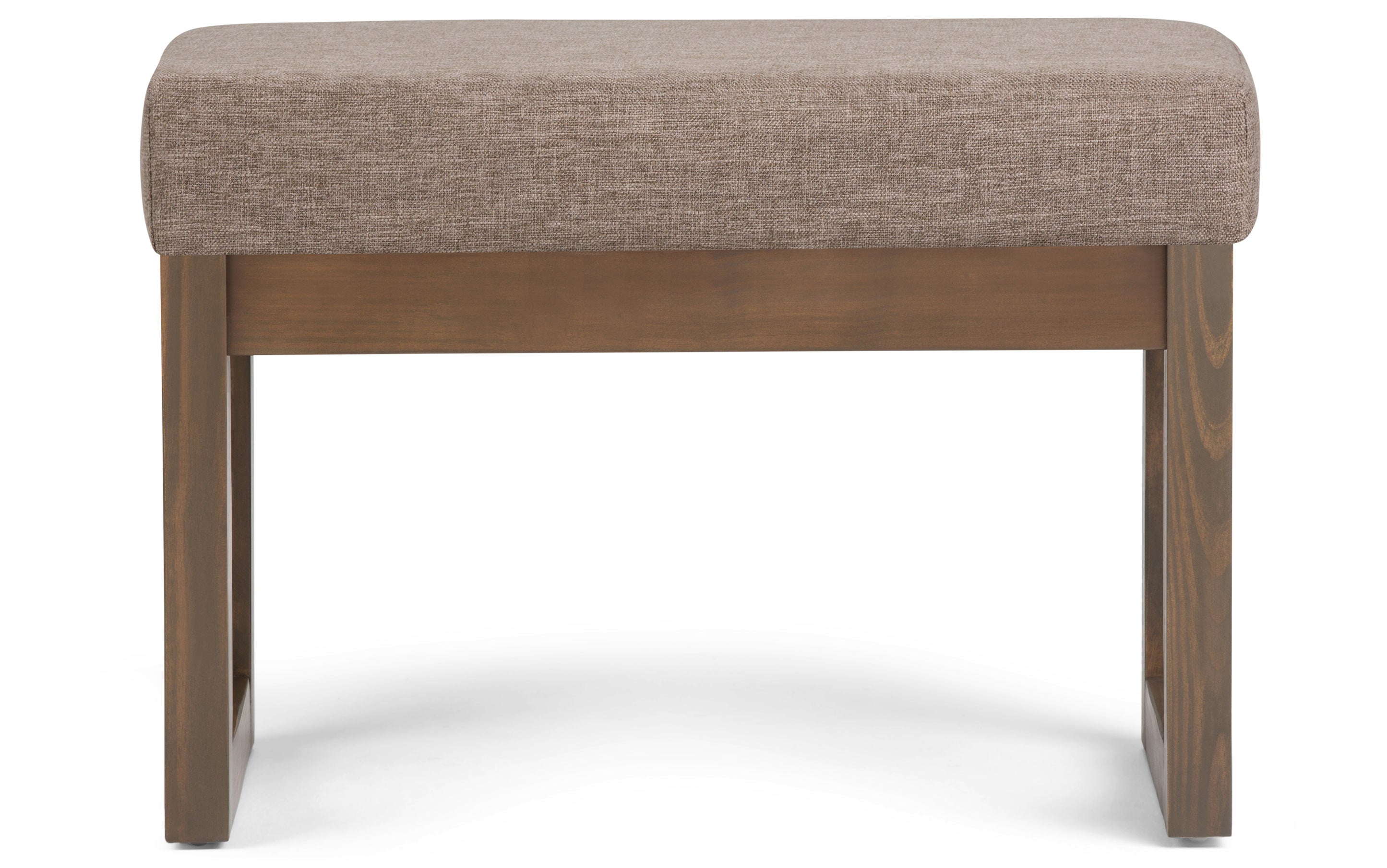 Milltown Small Ottoman Bench in Linen