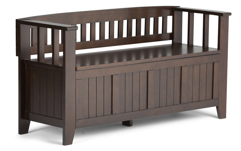 Acadian 48-inch Storage Bench and 36-inch Cabinet