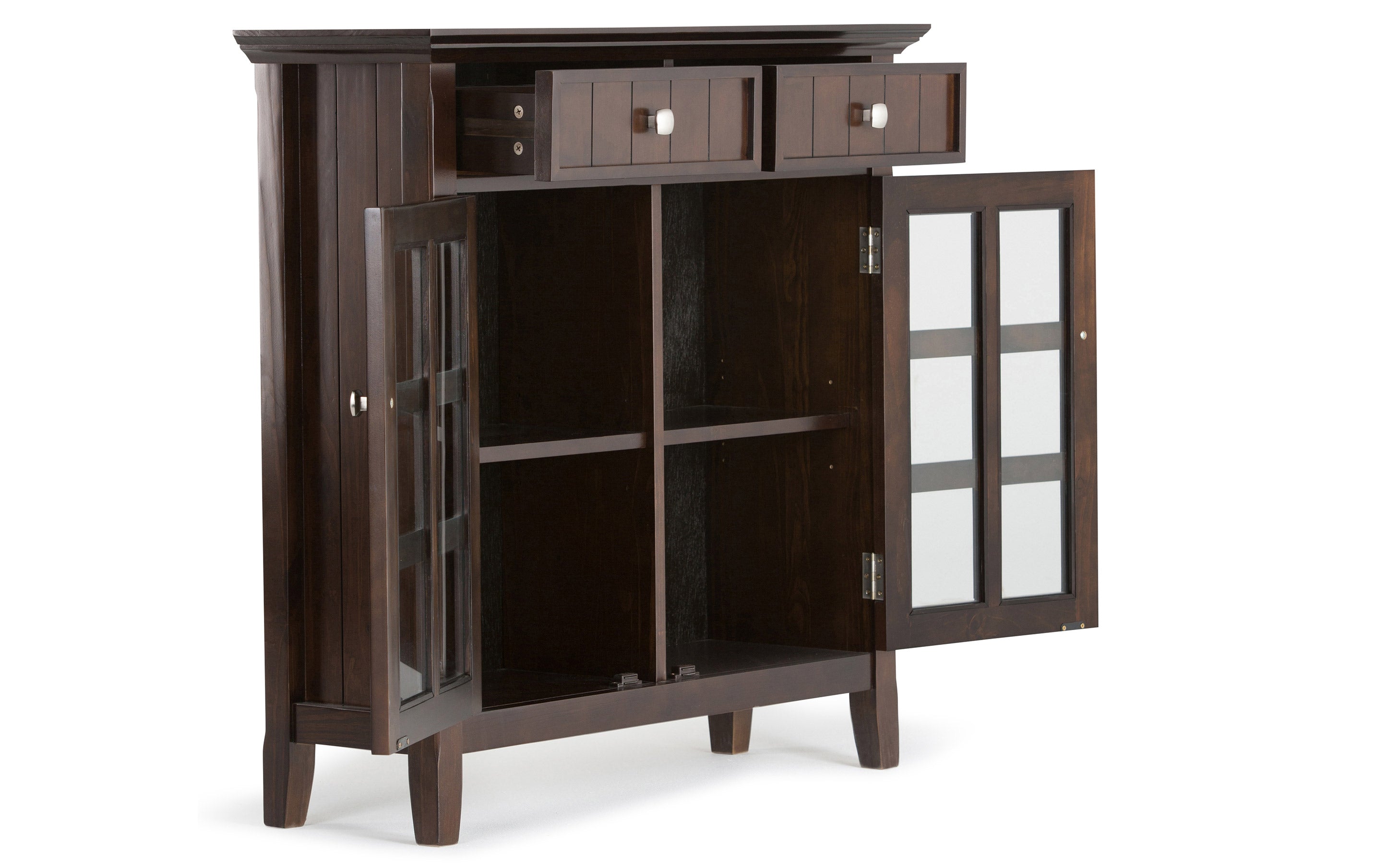 Acadian 48-inch Storage Bench and 36-inch Cabinet