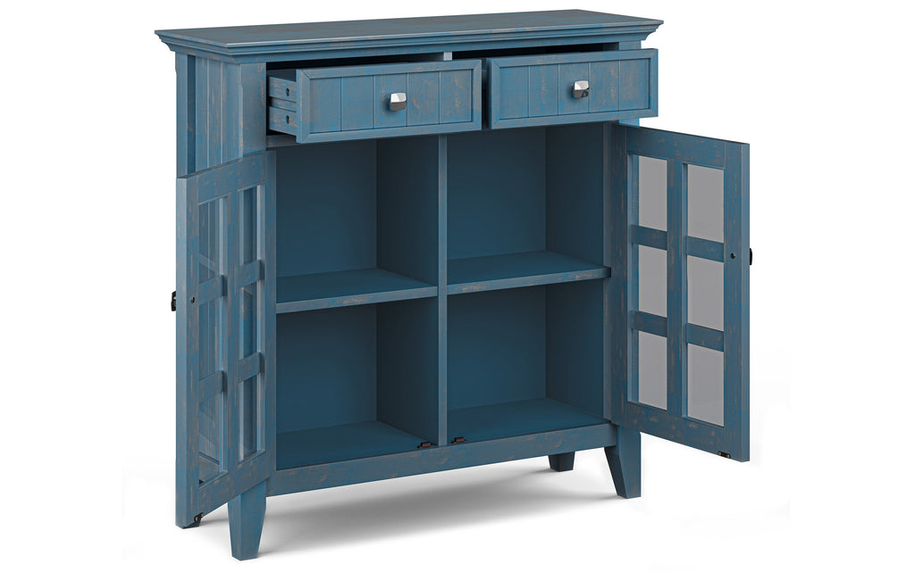 Acadian 48-inch Storage Bench and 36-inch Cabinet