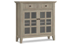 Acadian 48-inch Storage Bench and 36-inch Cabinet