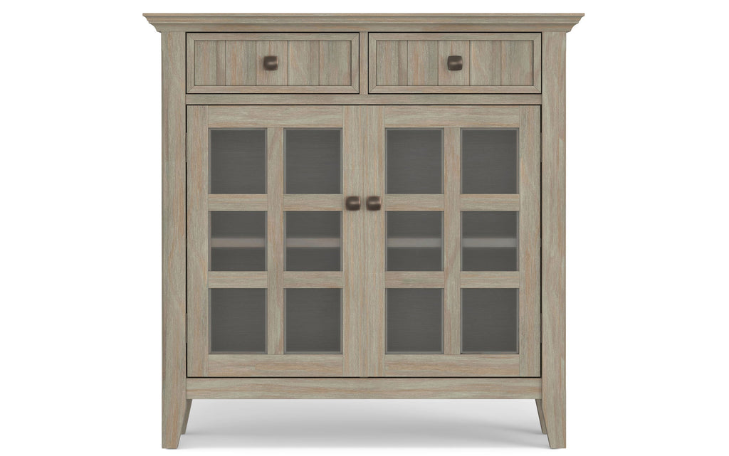 Acadian 48-inch Storage Bench and 36-inch Cabinet