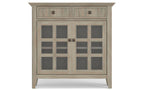 Acadian 48-inch Storage Bench and 36-inch Cabinet
