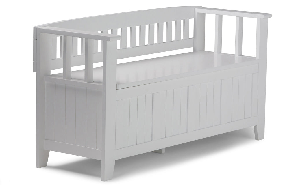 Acadian 48-inch Storage Bench and 36-inch Cabinet