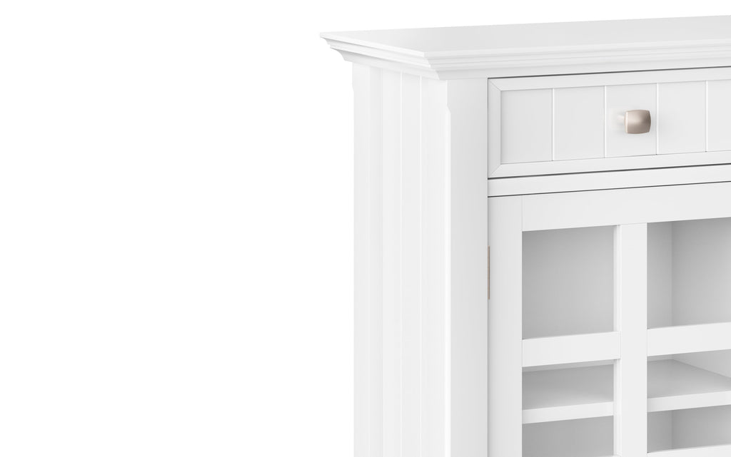 Acadian 48-inch Storage Bench and 36-inch Cabinet