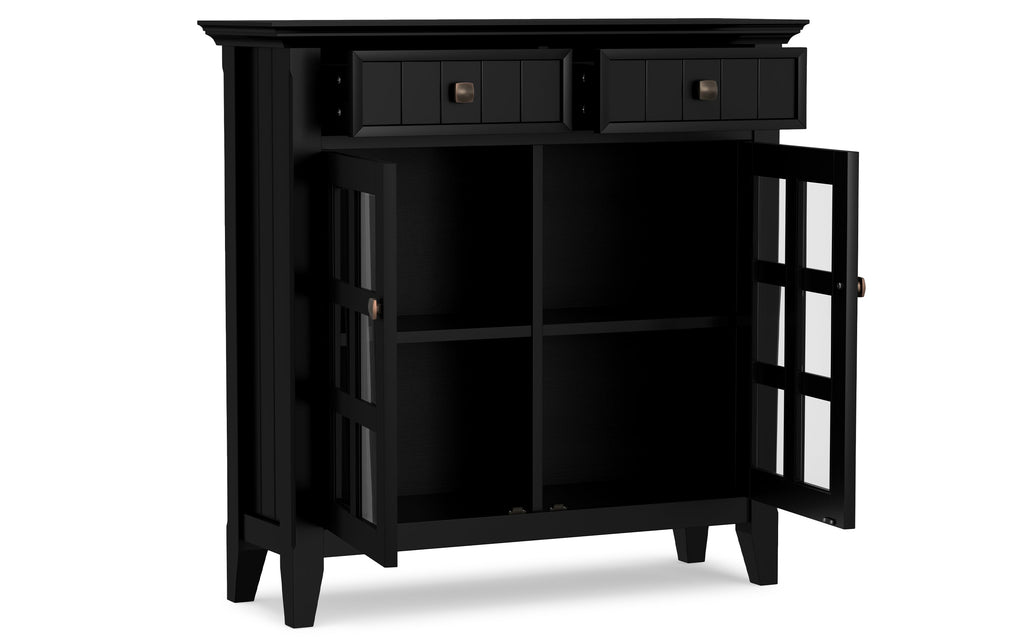 Acadian 36-inch Storage Bench and 36-inch Cabinet