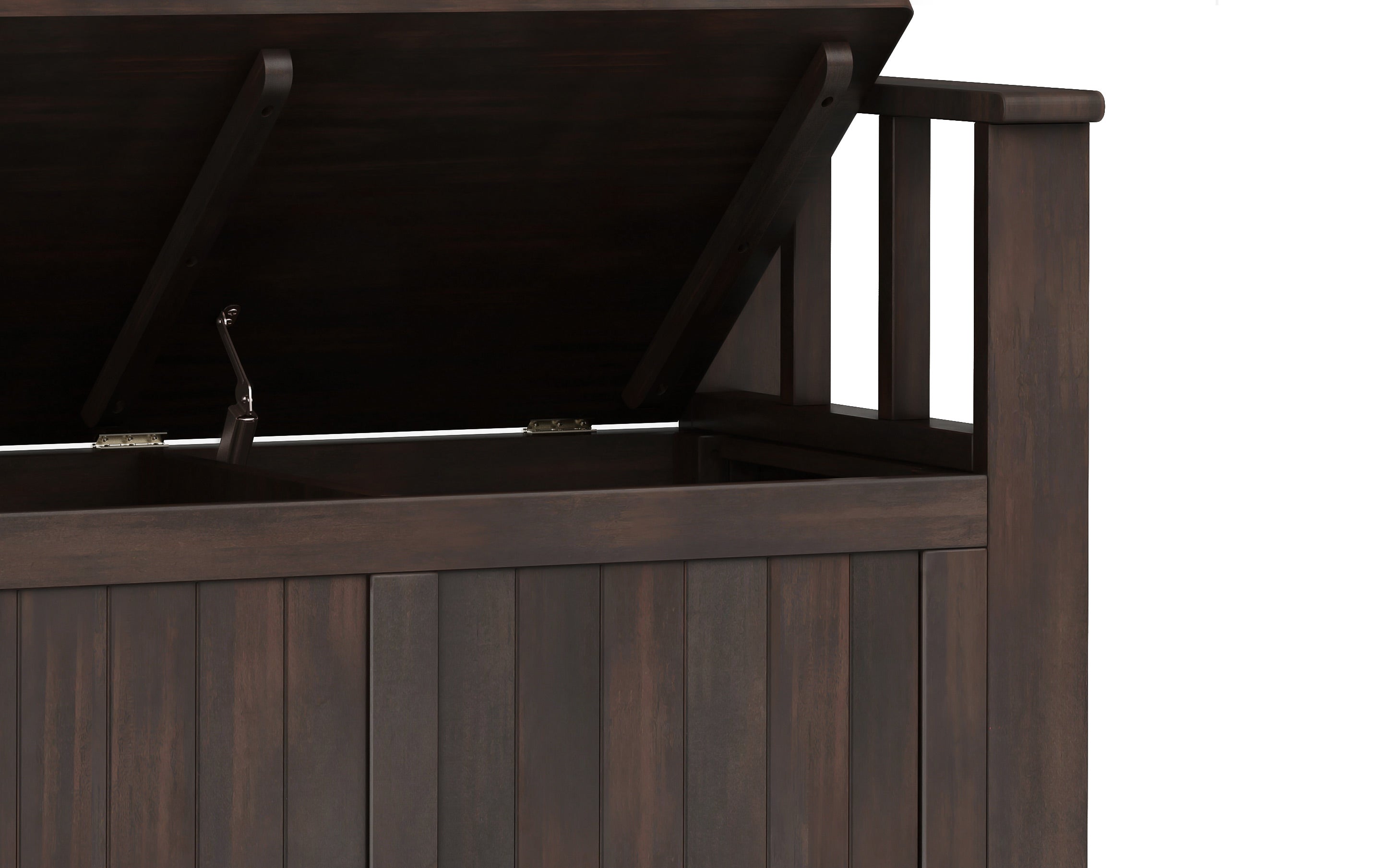 Acadian 36-inch Storage Bench and 36-inch Cabinet