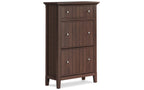 Acadian 36-inch Storage Bench and 32-inch Shoe Cabinet