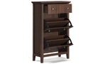 Acadian 36-inch Storage Bench and 32-inch Shoe Cabinet