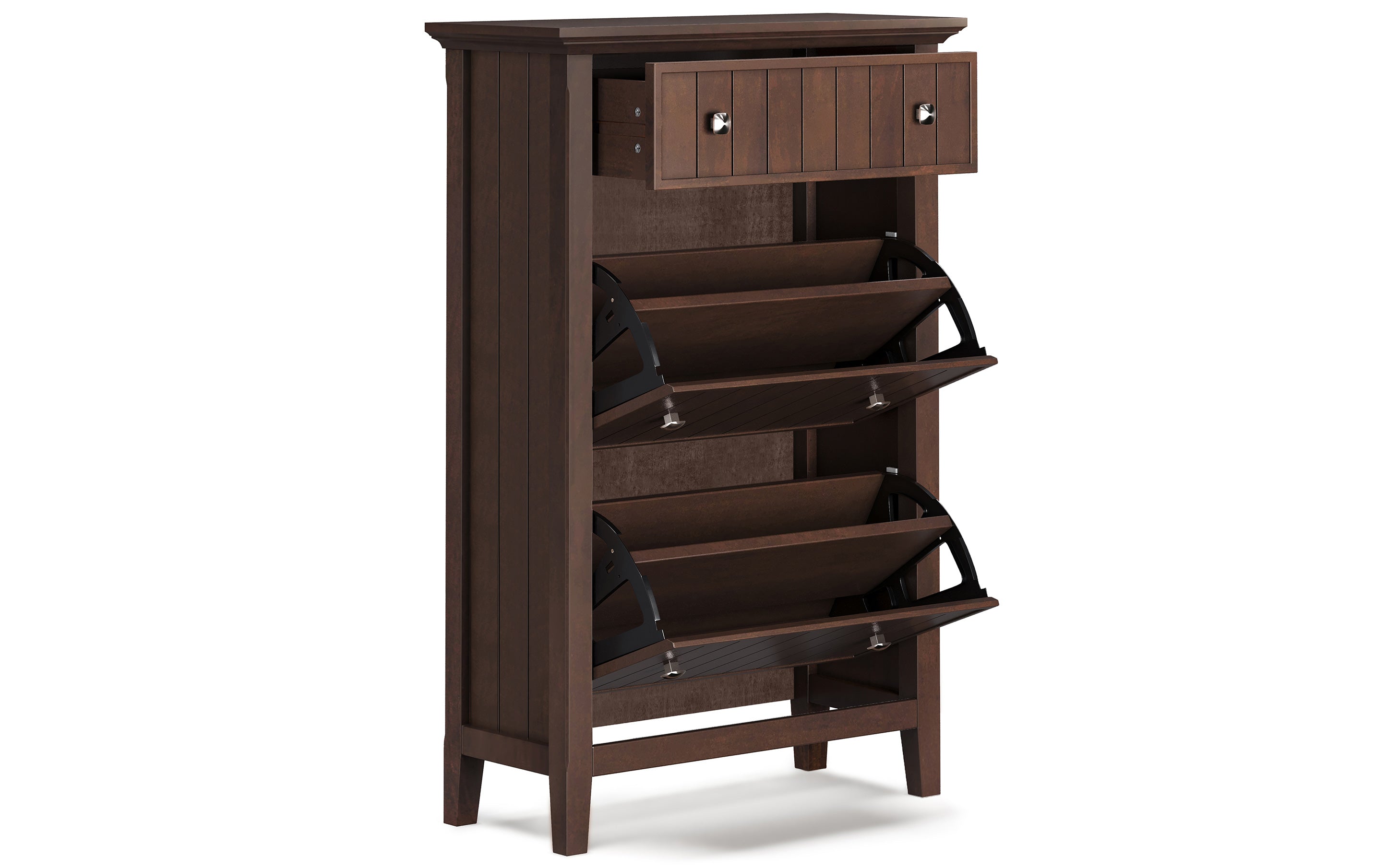 Acadian 36-inch Storage Bench and 32-inch Shoe Cabinet