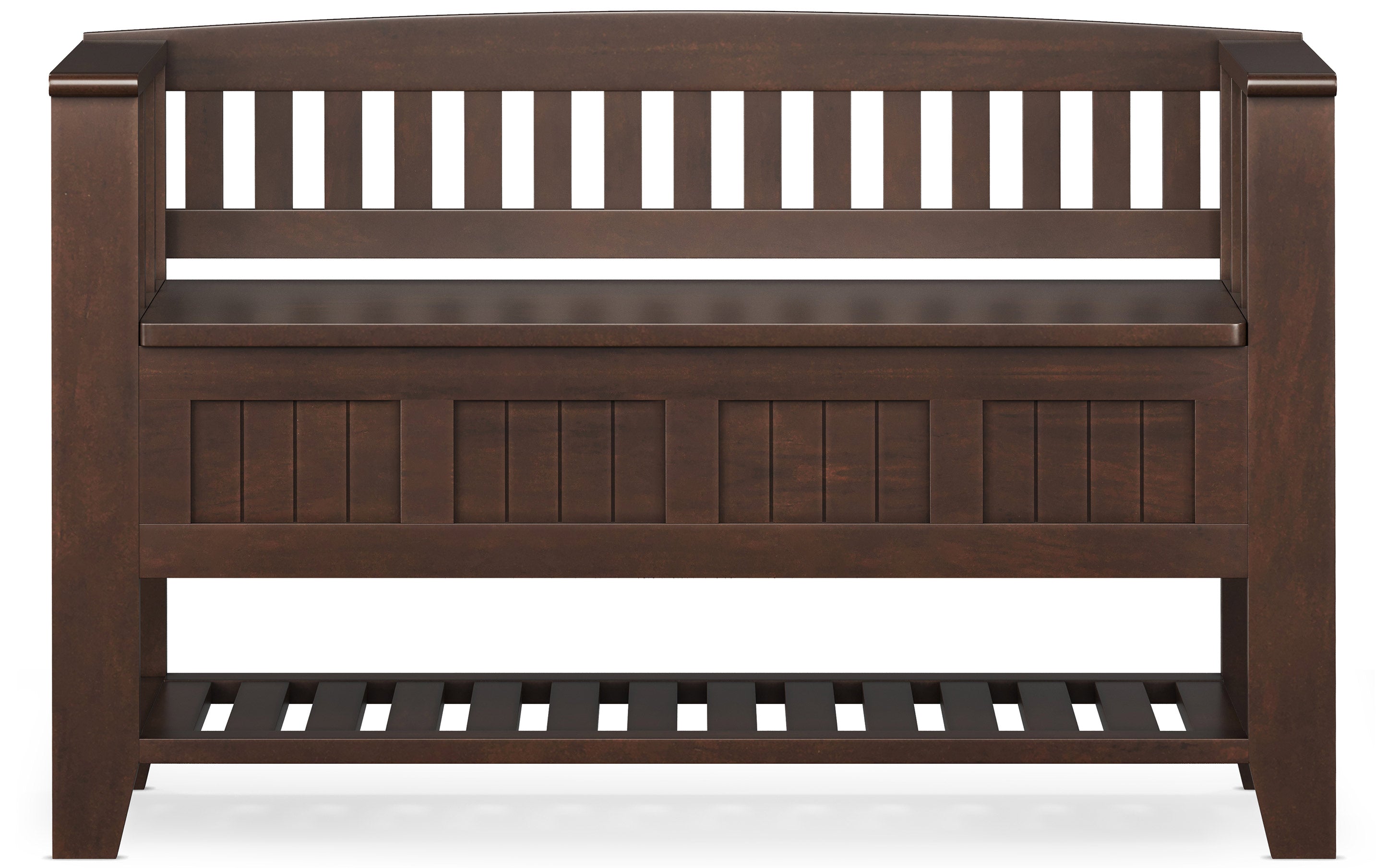 Acadian 48-inch Storage Bench with Shelf and 36-inch Cabinet