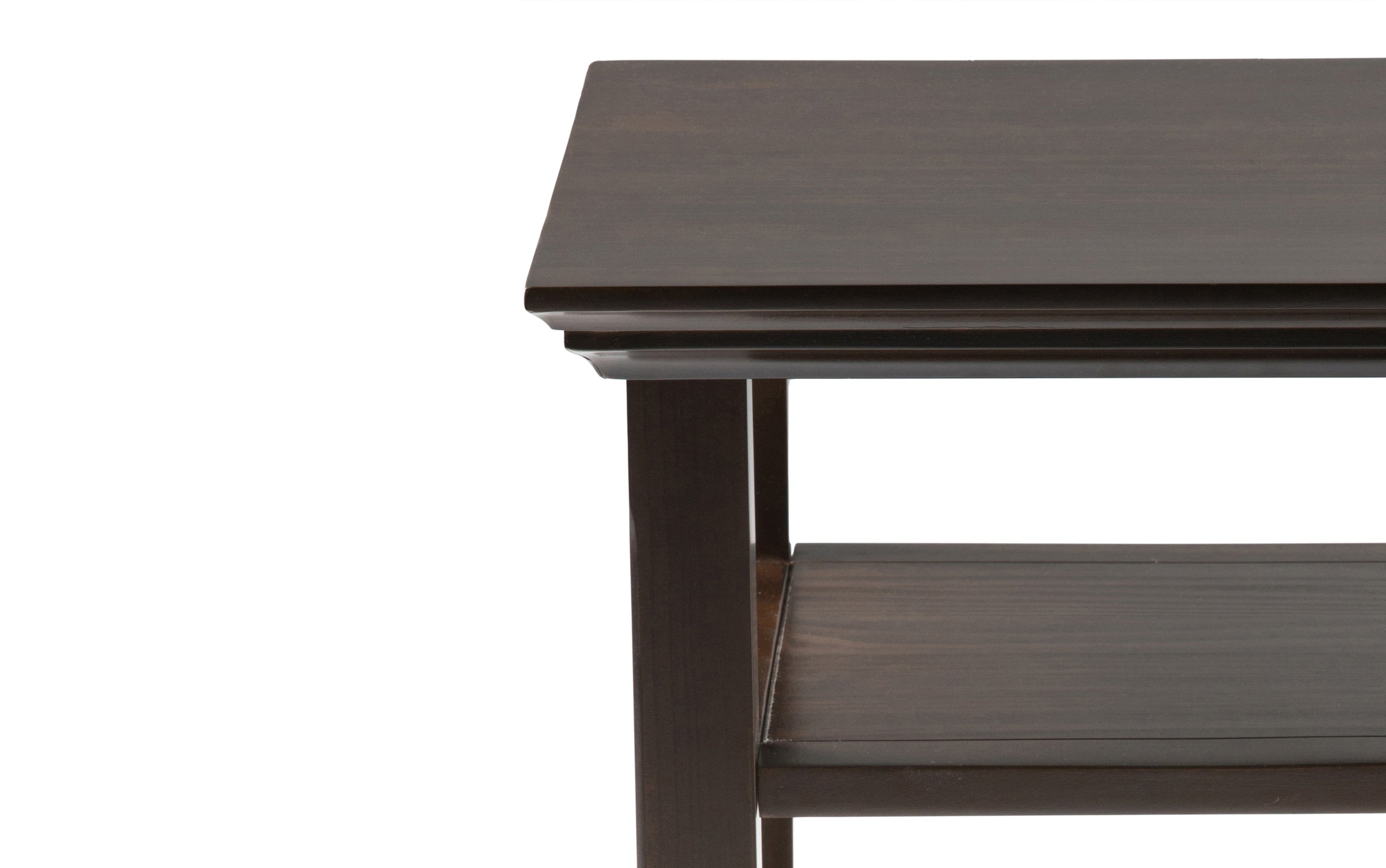 Acadian 48 inch Coffee Table with 19 inch End Tables (Set of 3)