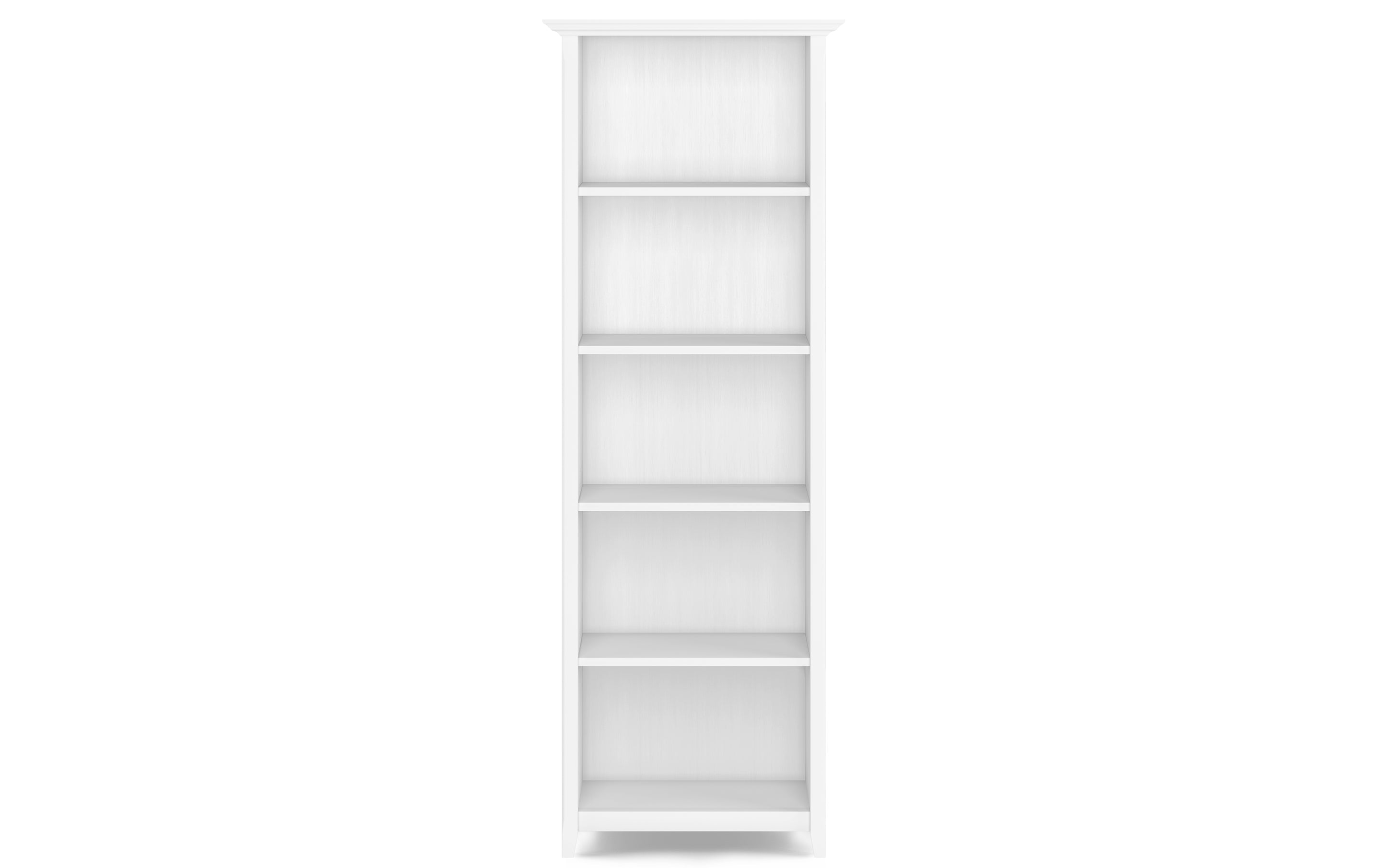 Acadian 60 inch TV Stand with 26 inch 5 Shelf Bookcases (Set of 3)