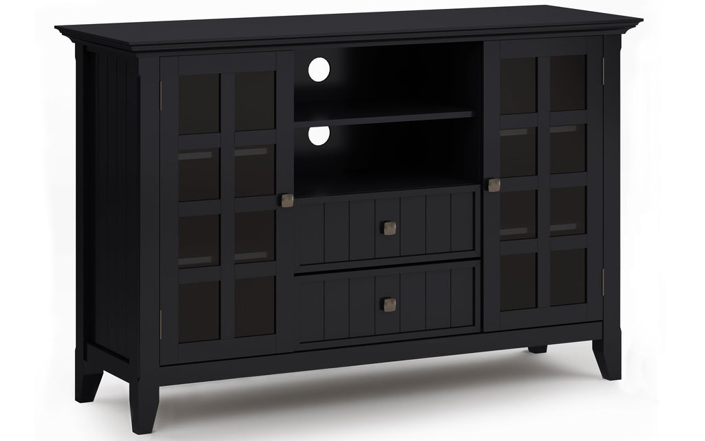 Acadian 53 inch Tall TV Stand with 26 inch 5 Shelf Bookcases (Set of 3)