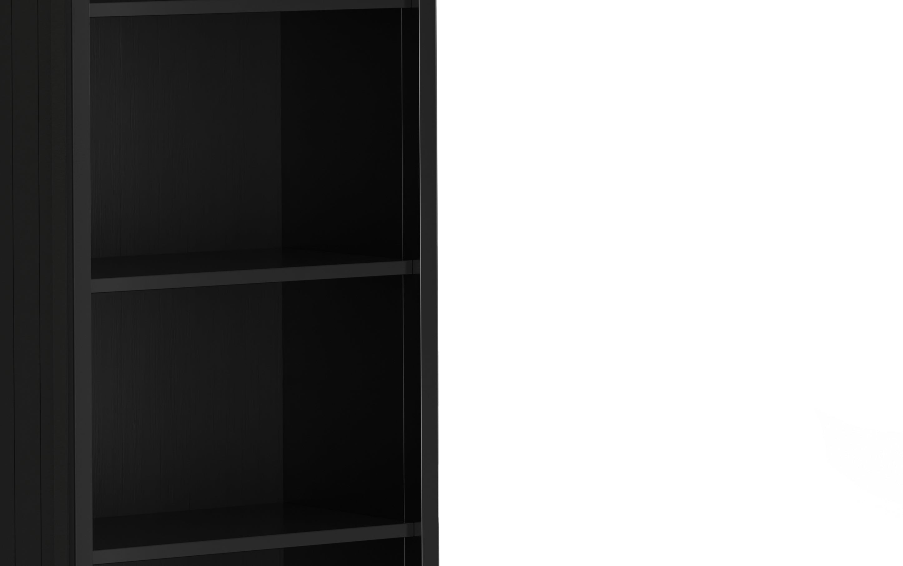 Acadian 53 inch Tall TV Stand with 26 inch 5 Shelf Bookcases (Set of 3)