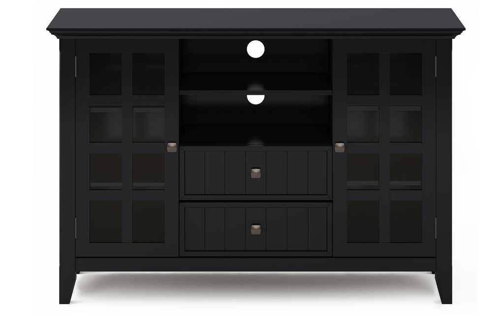 Acadian 53 inch Tall TV Stand with 26 inch 5 Shelf Bookcases (Set of 3)