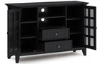 Acadian 53 inch Tall TV Stand with 26 inch 5 Shelf Bookcases (Set of 3)
