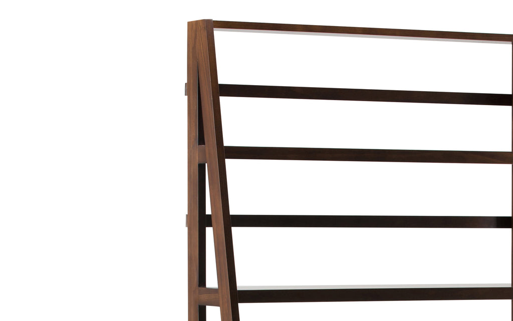 Acadian 36 inch 5 Shelf Ladder Bookcase (Set of 2)