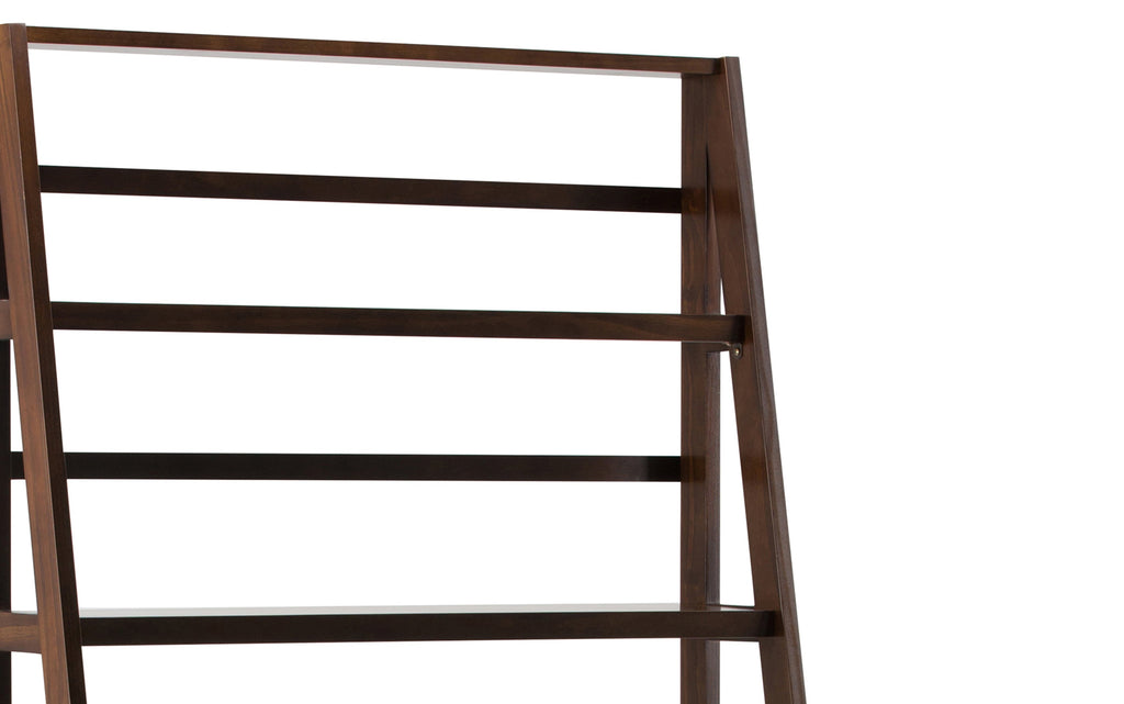 Acadian 36 inch 5 Shelf Ladder Bookcase (Set of 2)