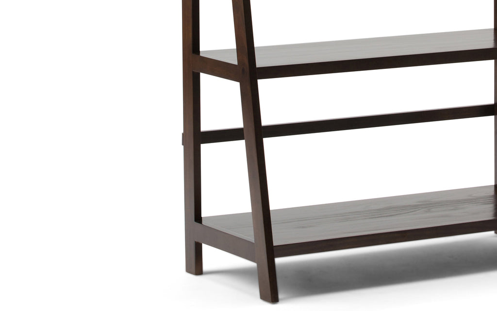 Acadian 36 inch 5 Shelf Ladder Bookcase (Set of 2)
